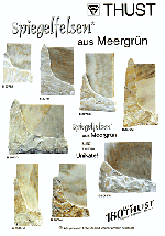 Spiegelfelsen aus Meergrn